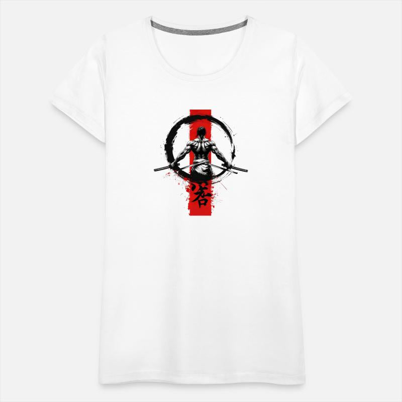 Muscular Figure in Martial Arts samurai