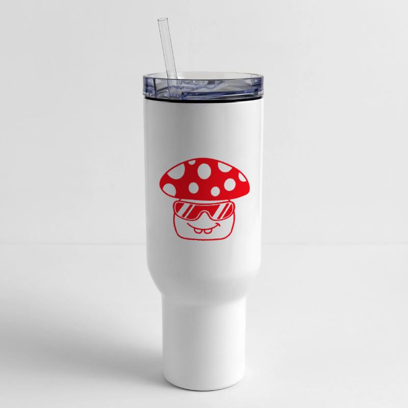Mushroom Sunglasses Red Dots Fly Agaric Fun Fungus