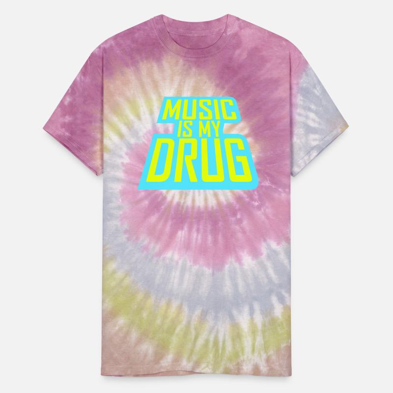Music Is My Drug Medicine Healing Party Love Logo