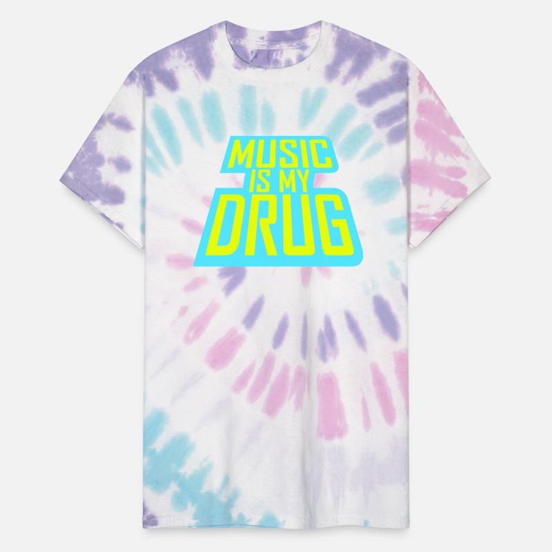 Music Is My Drug Medicine Healing Party Love Logo