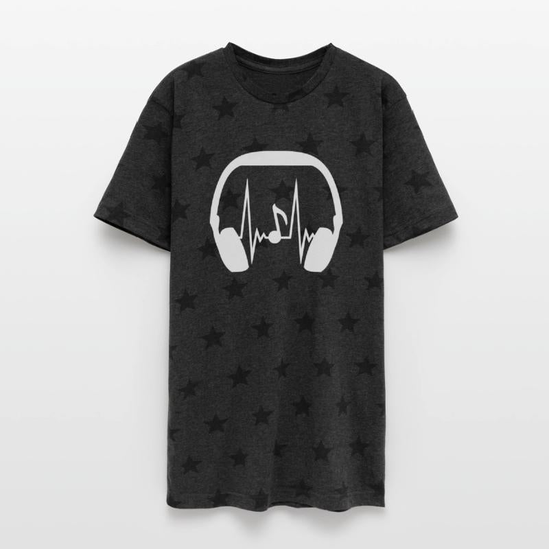 Music Note Headphone Sound Pulse Frequency ECG