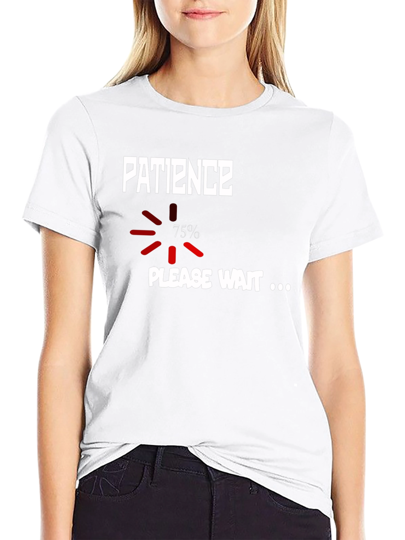 Patience Loading T-Shirt - Funny Sarcastic Tee