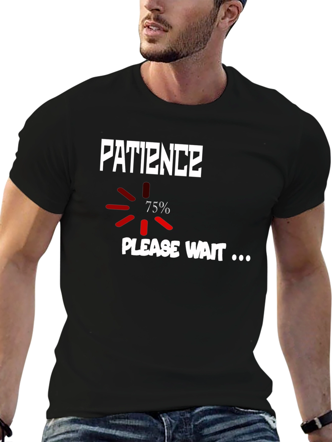 Patience Loading T-Shirt - Funny Sarcastic Tee