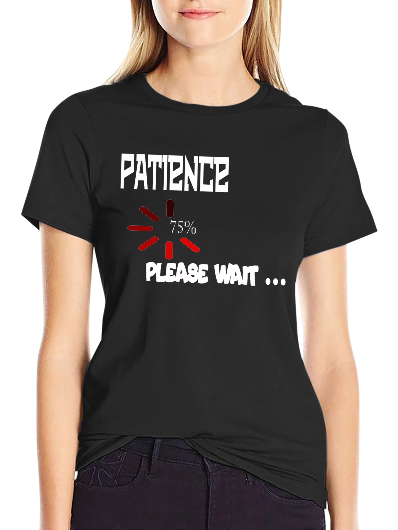 Patience Loading T-Shirt - Funny Sarcastic Tee