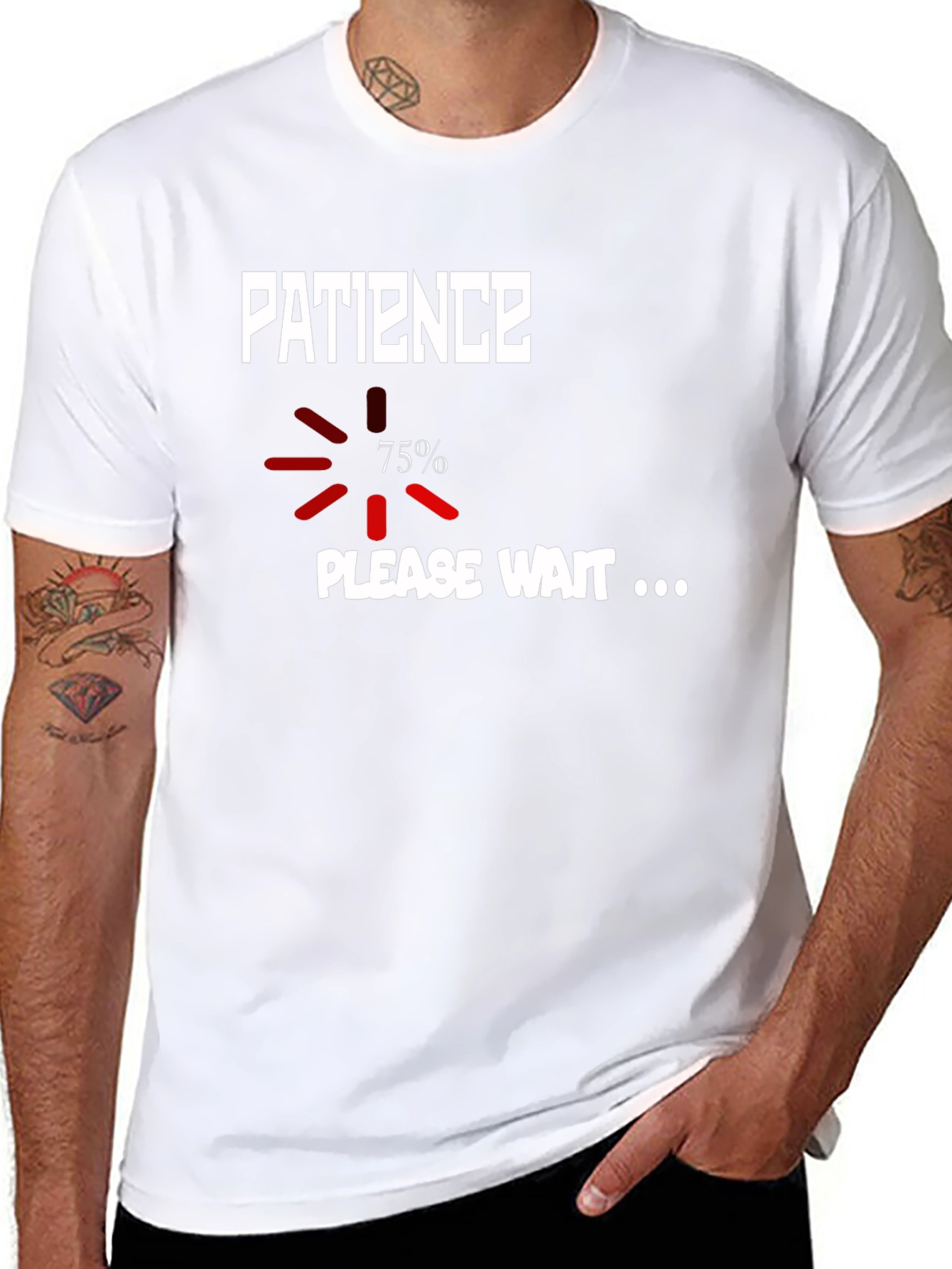 Patience Loading T-Shirt - Funny Sarcastic Tee
