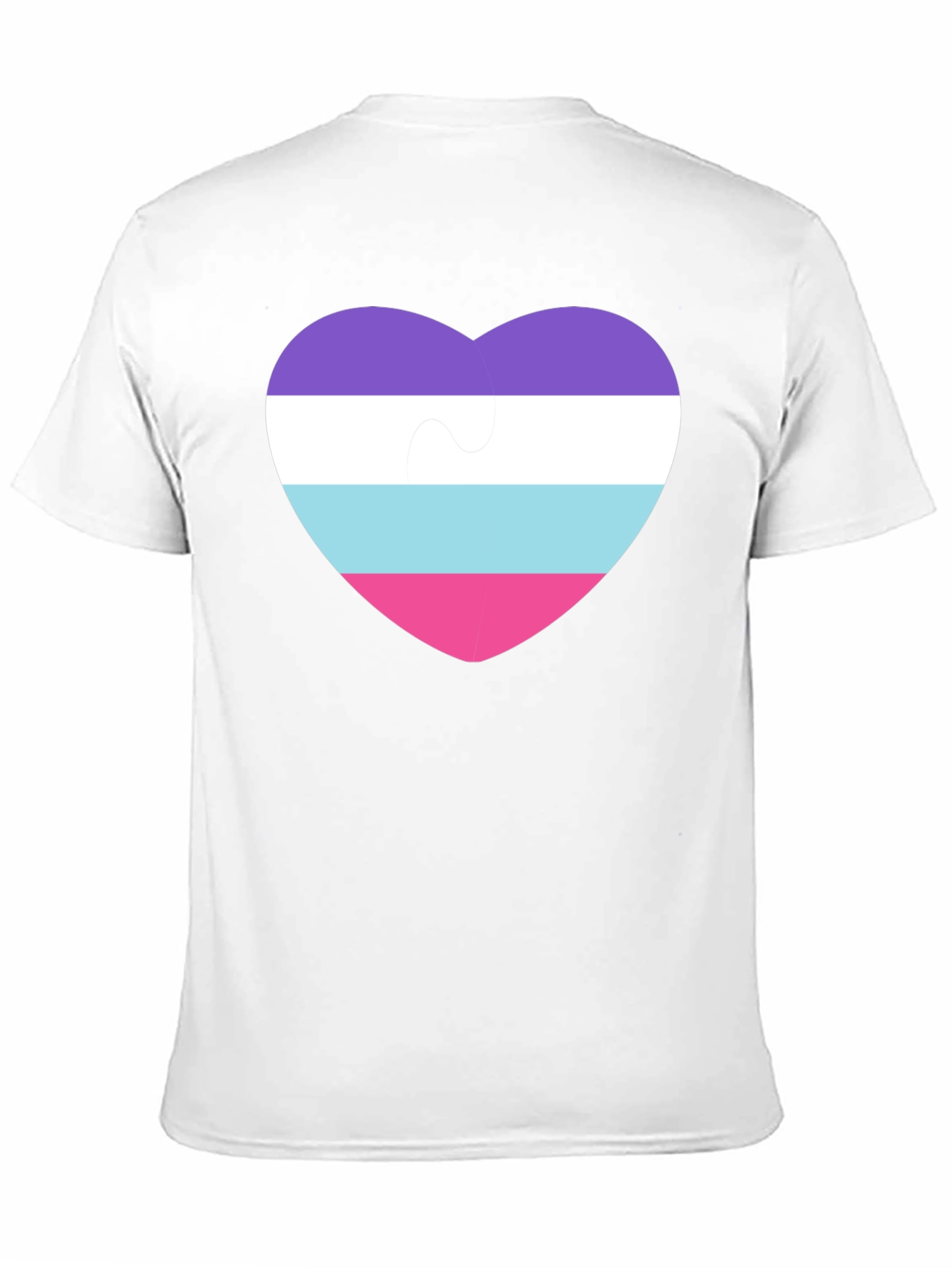Omni Pride Heart Puzzle Piece T-Shirt