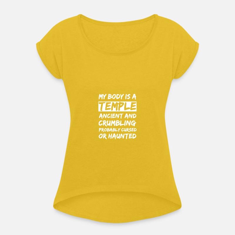 My body is a Temple. Ancient and crumbling and
