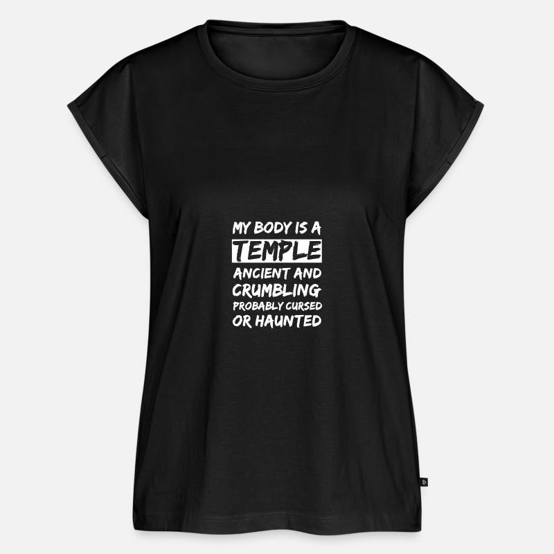 My body is a Temple. Ancient and crumbling and