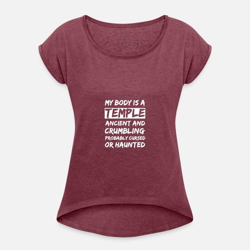 My body is a Temple. Ancient and crumbling and