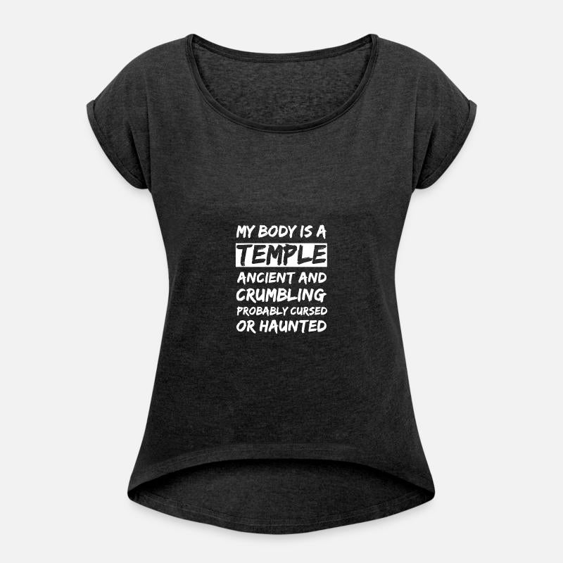 My body is a Temple. Ancient and crumbling and