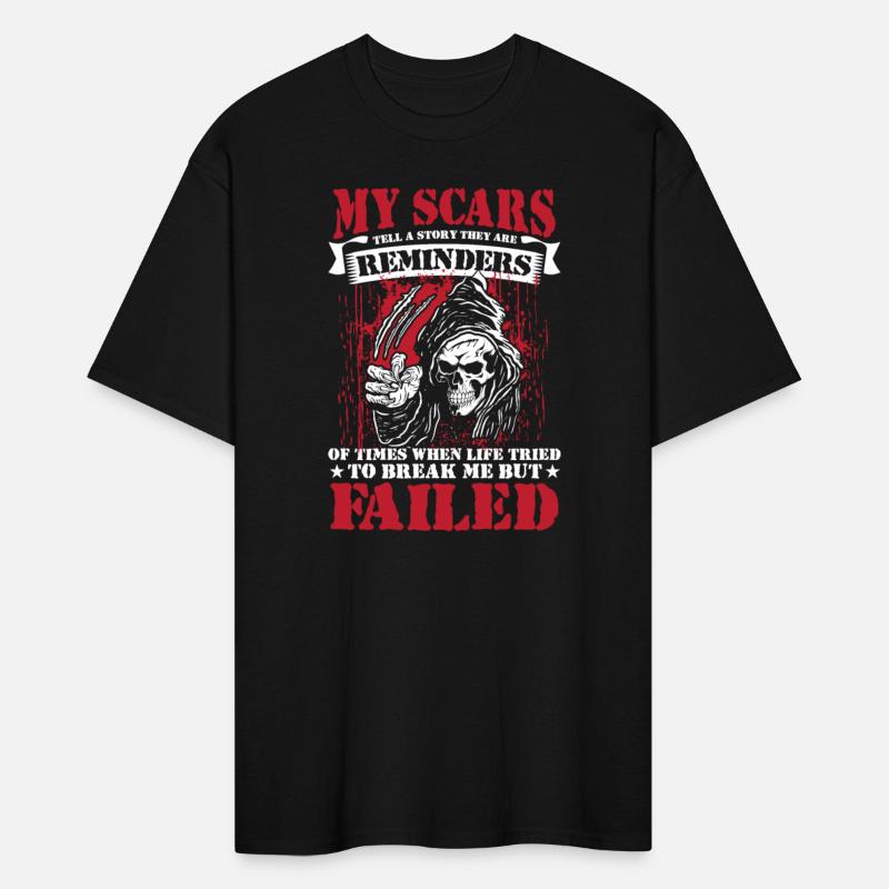 My scars tell a story they are reminders | life