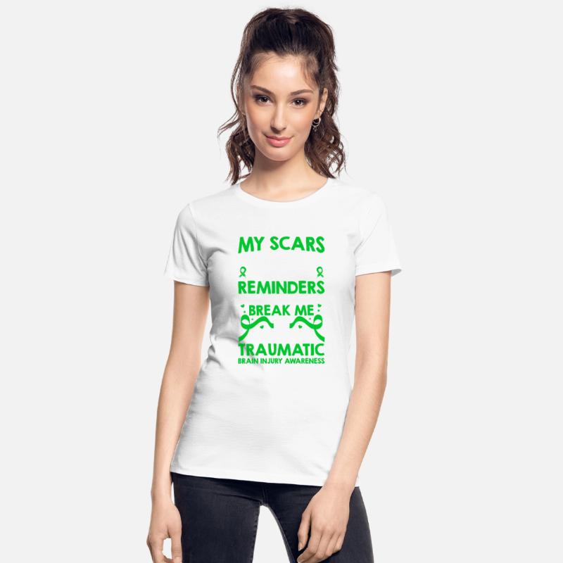 My Scars Traumatic Brain Injury Awareness TBI Gree