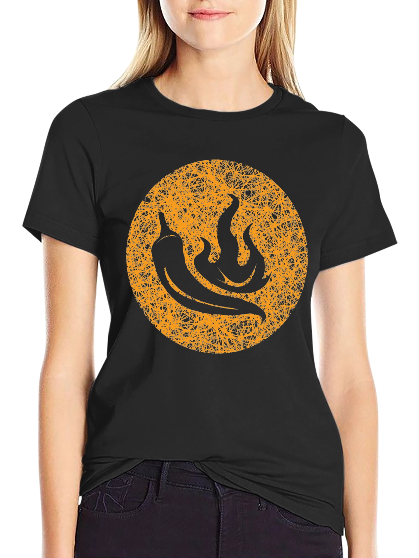 Spicy Pepper T-Shirt - Black Cotton Graphic Tee