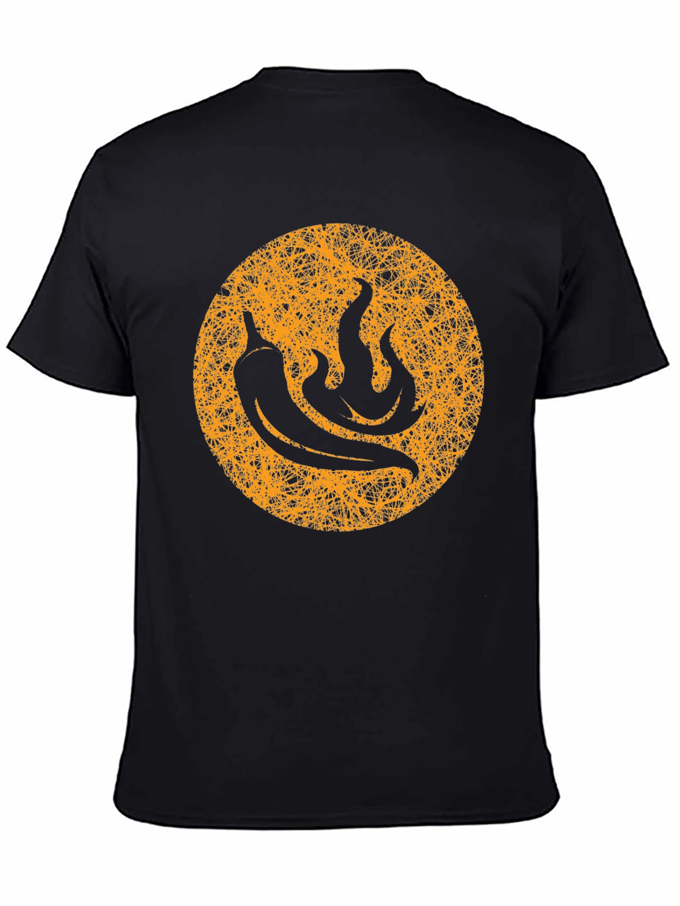 Spicy Pepper T-Shirt - Black Cotton Graphic Tee