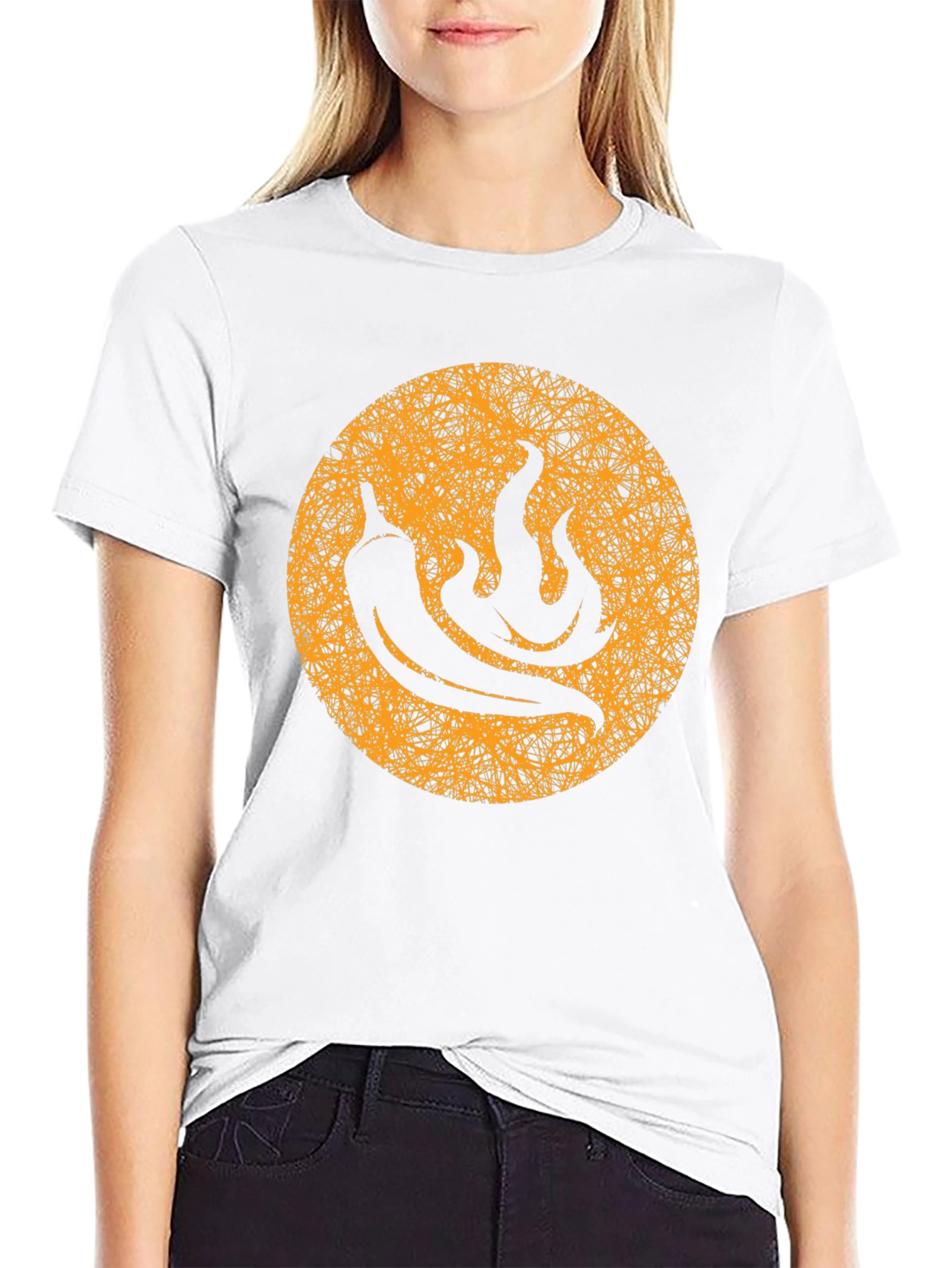 Spicy Pepper T-Shirt - Black Cotton Graphic Tee