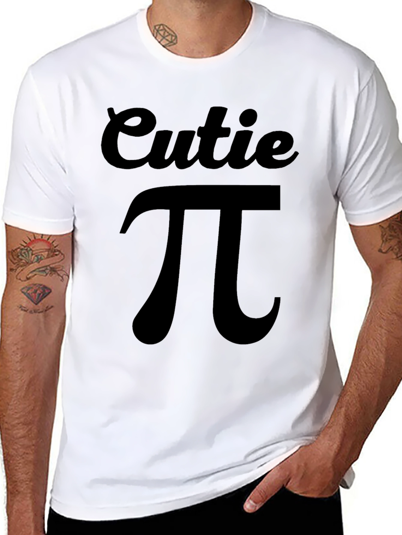 Cutie Pi Graphic Tee - Math Lovers T-Shirt