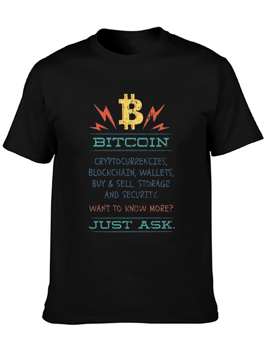 Bitcoin Crypto Tee - Just Ask!