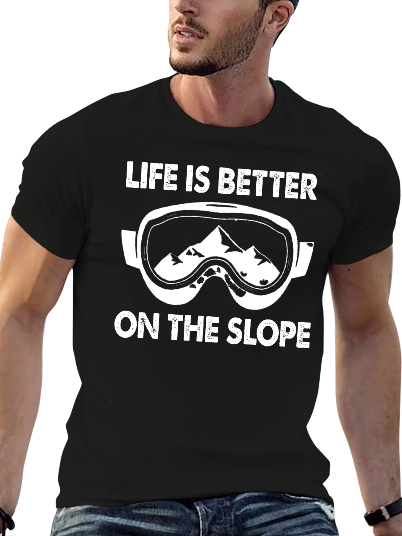 Life is Better on the Slope Graphic T-Shirt