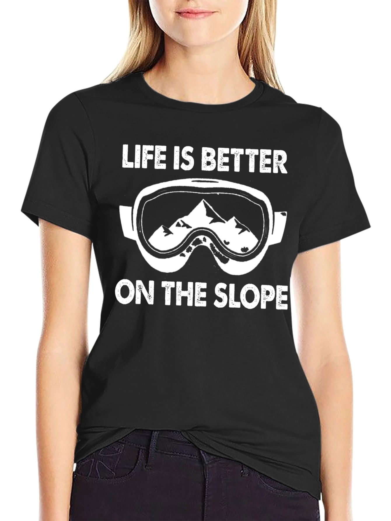 Life is Better on the Slope Graphic T-Shirt