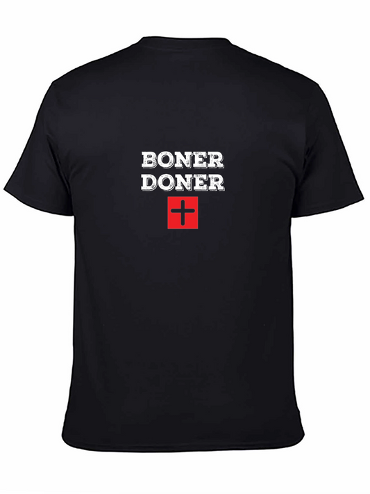 Boner Doner Novelty Graphic T-Shirt