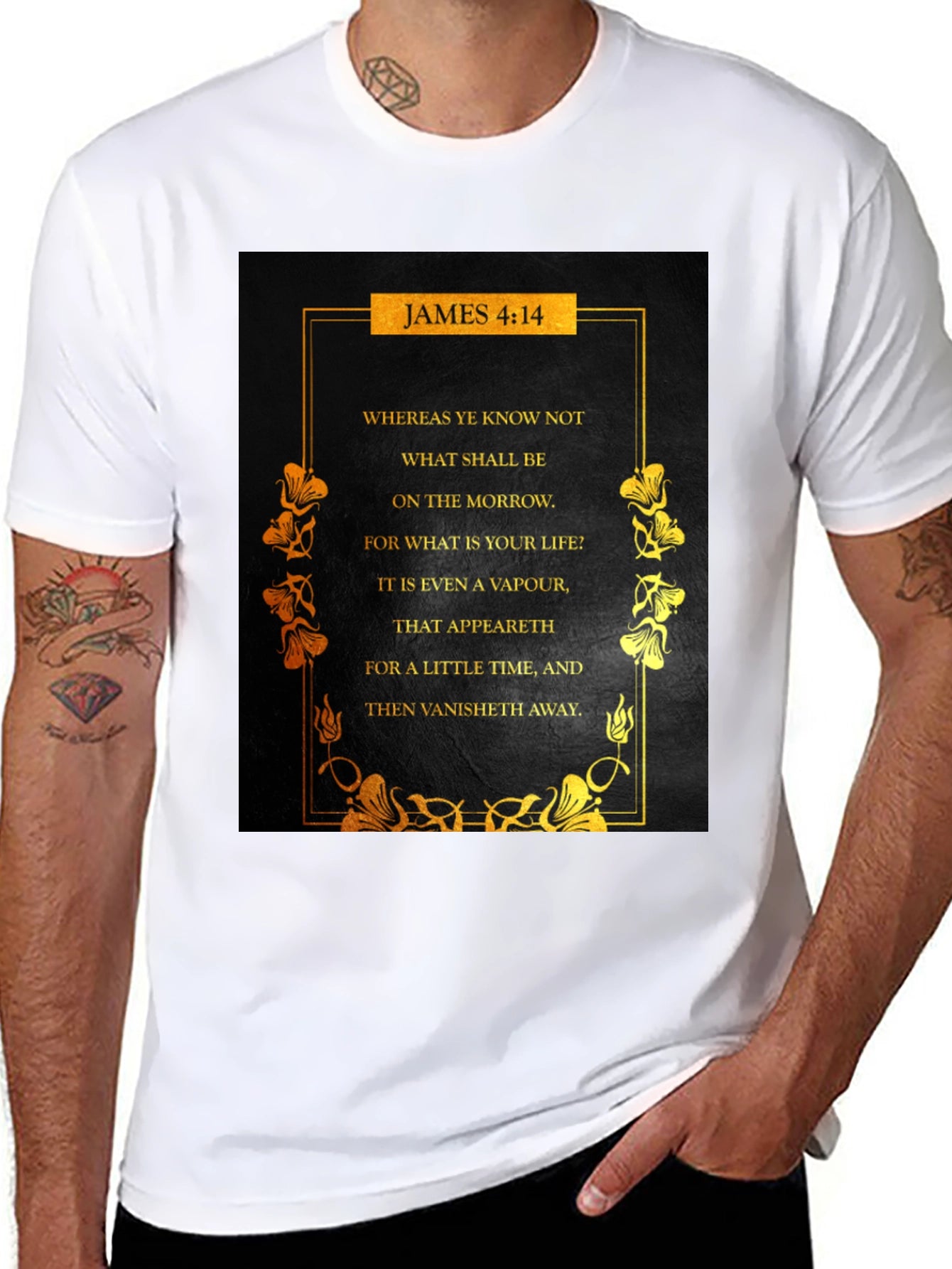 James 4:14 Christian Faith T-Shirt
