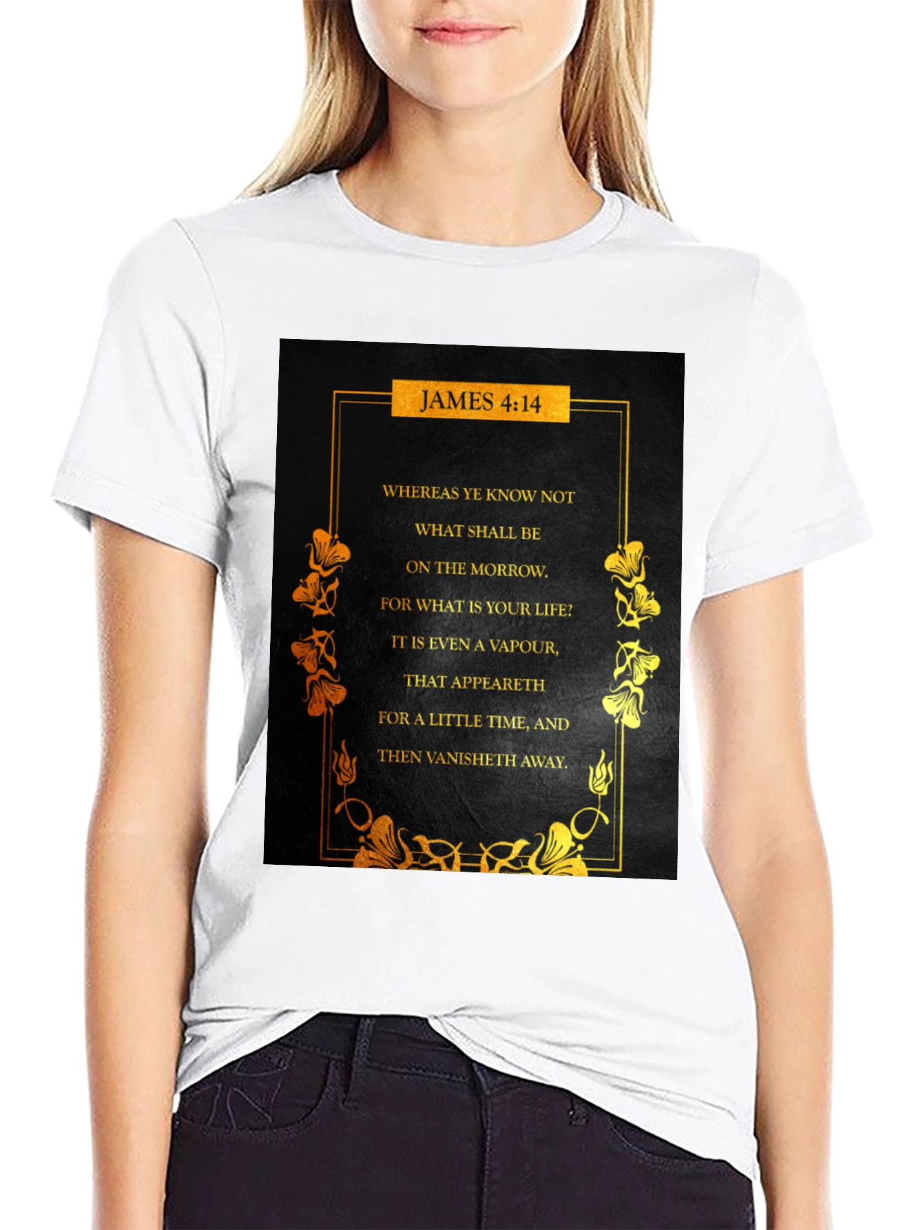 James 4:14 Christian Faith T-Shirt