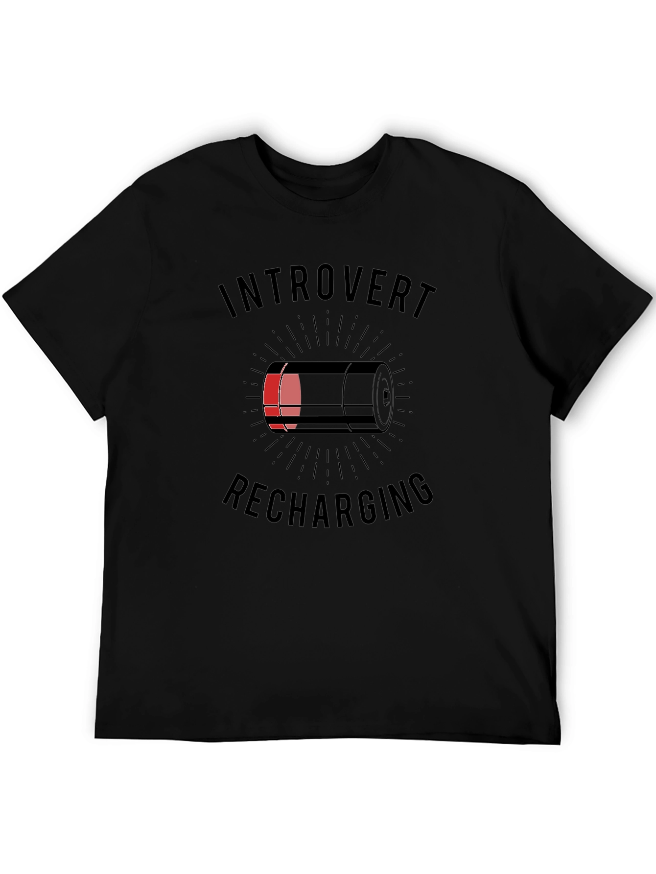 Introvert Recharging Graphic T-Shirt