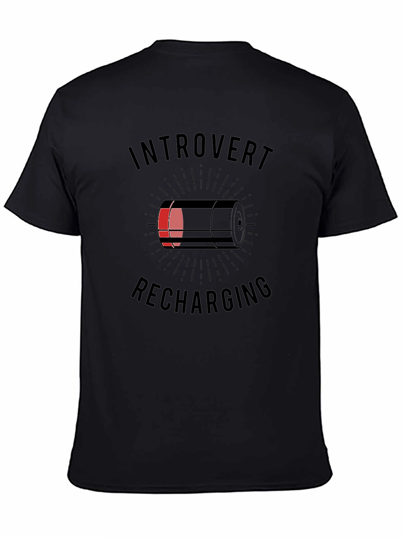 Introvert Recharging Graphic T-Shirt