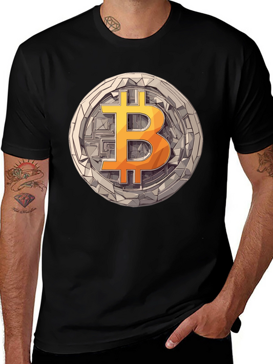 Bitcoin Graphic T-Shirt - Crypto Currency Tee