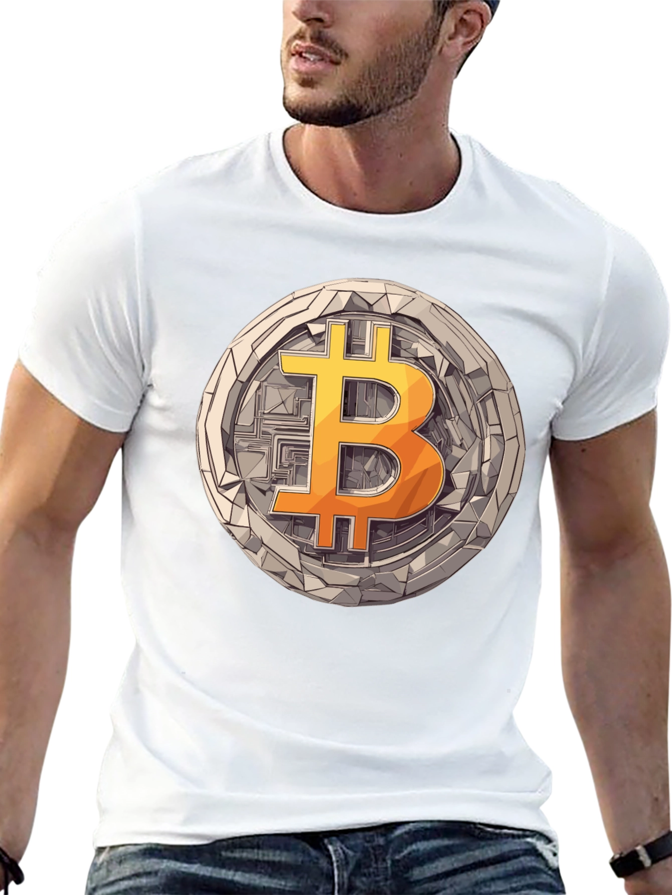 Bitcoin Graphic T-Shirt - Crypto Currency Tee