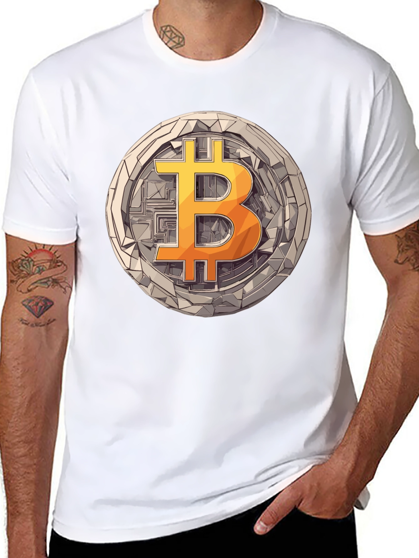 Bitcoin Graphic T-Shirt - Crypto Currency Tee