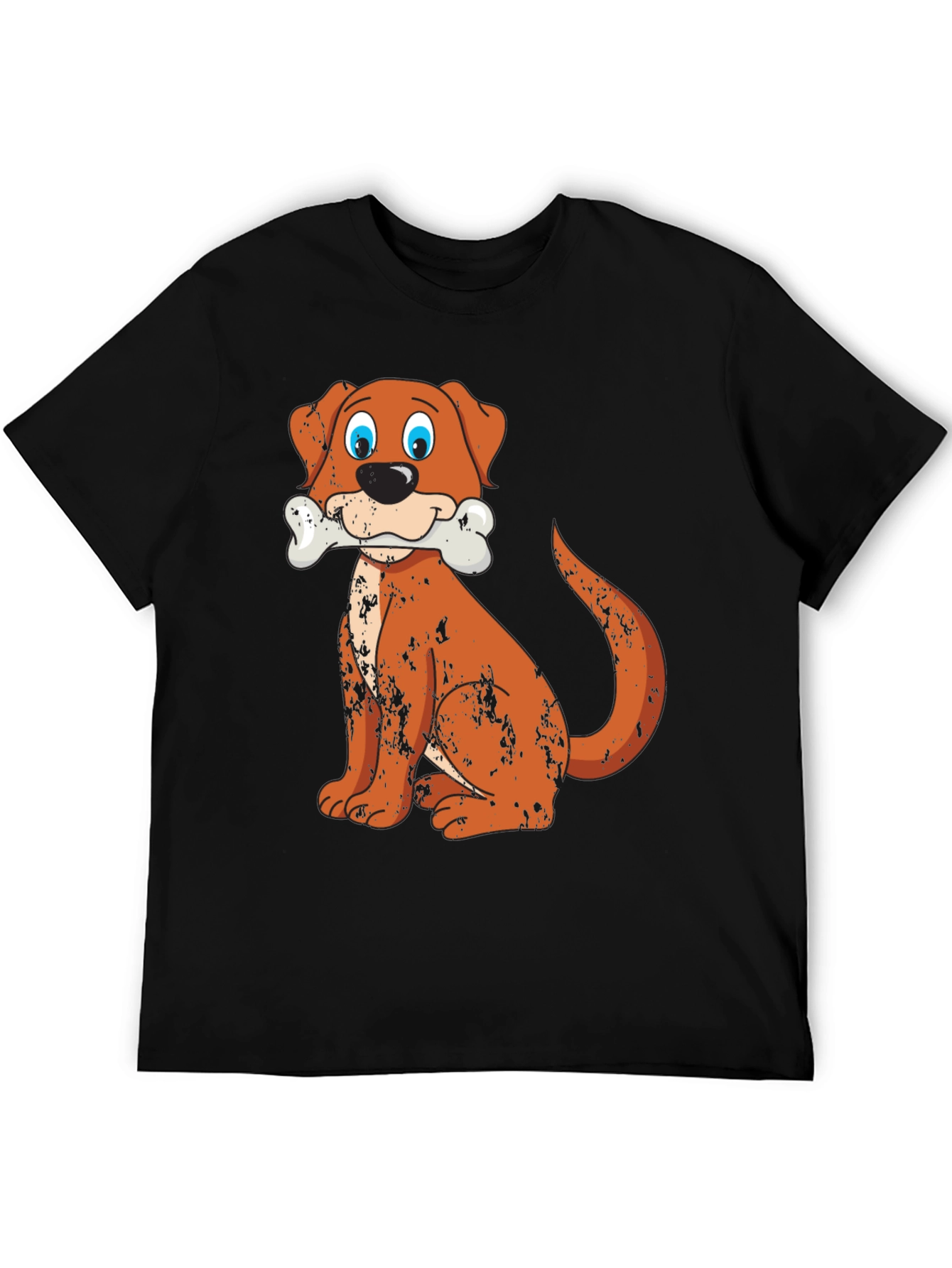 Dog Bone Black Graphic Tee