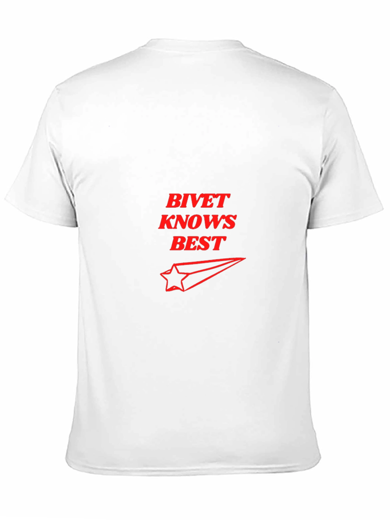 BIVET Knows Best Black Graphic T-Shirt
