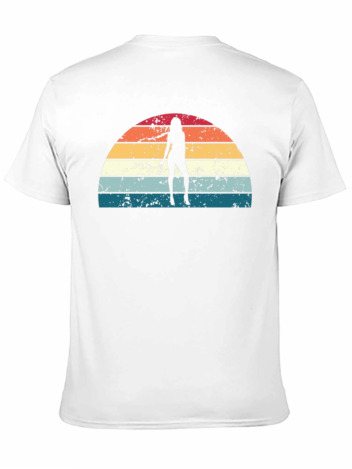 Retro Sunset Silhouette T-Shirt
