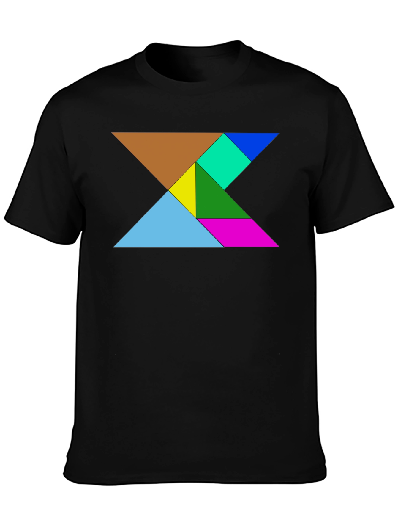 Tangram Puzzle Graphic Tee
