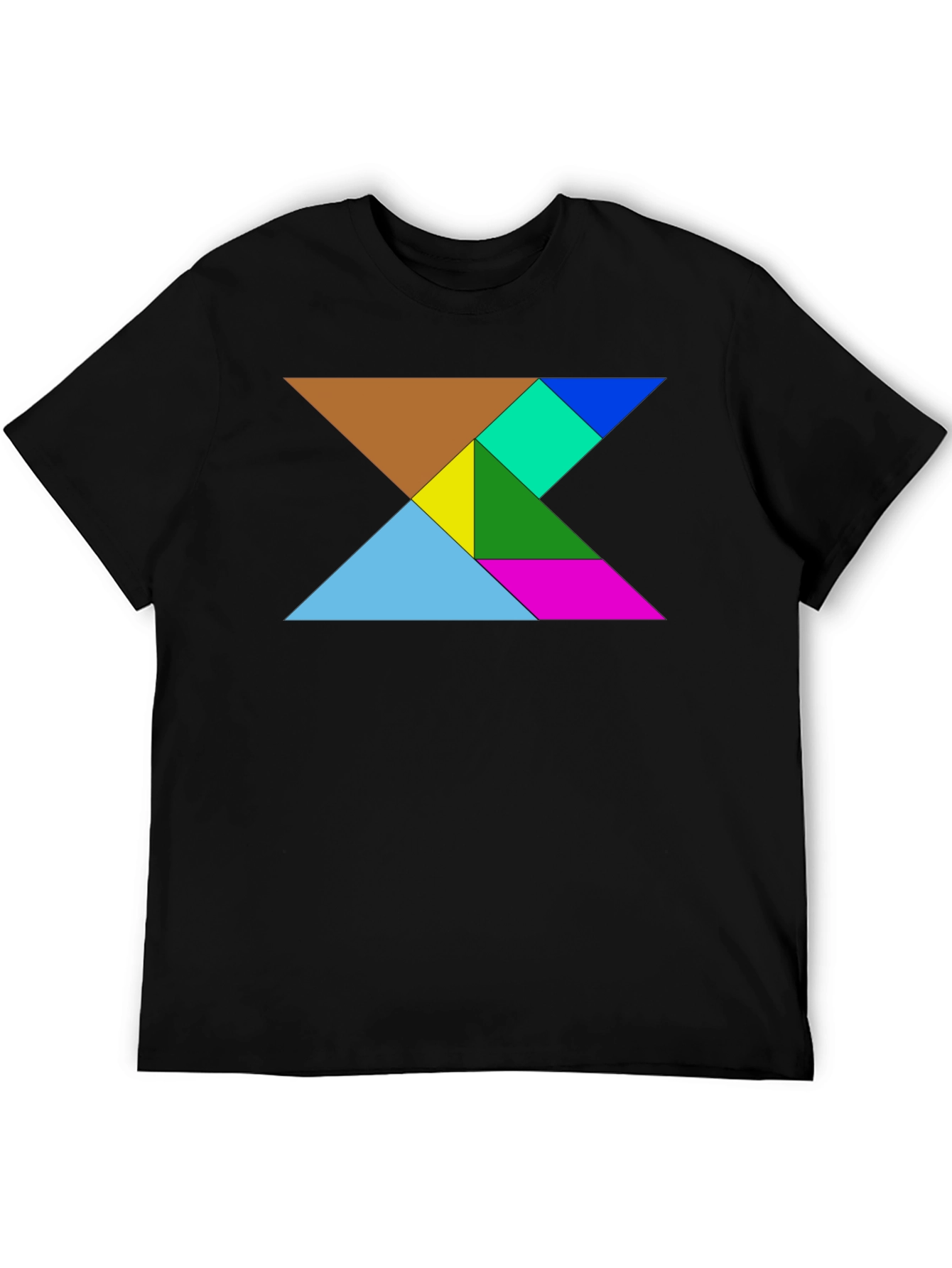 Tangram Puzzle Graphic Tee