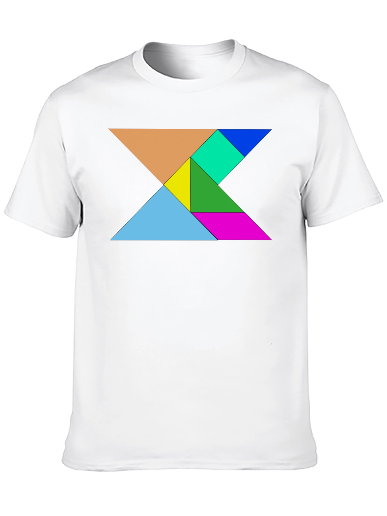 Tangram Puzzle Graphic Tee
