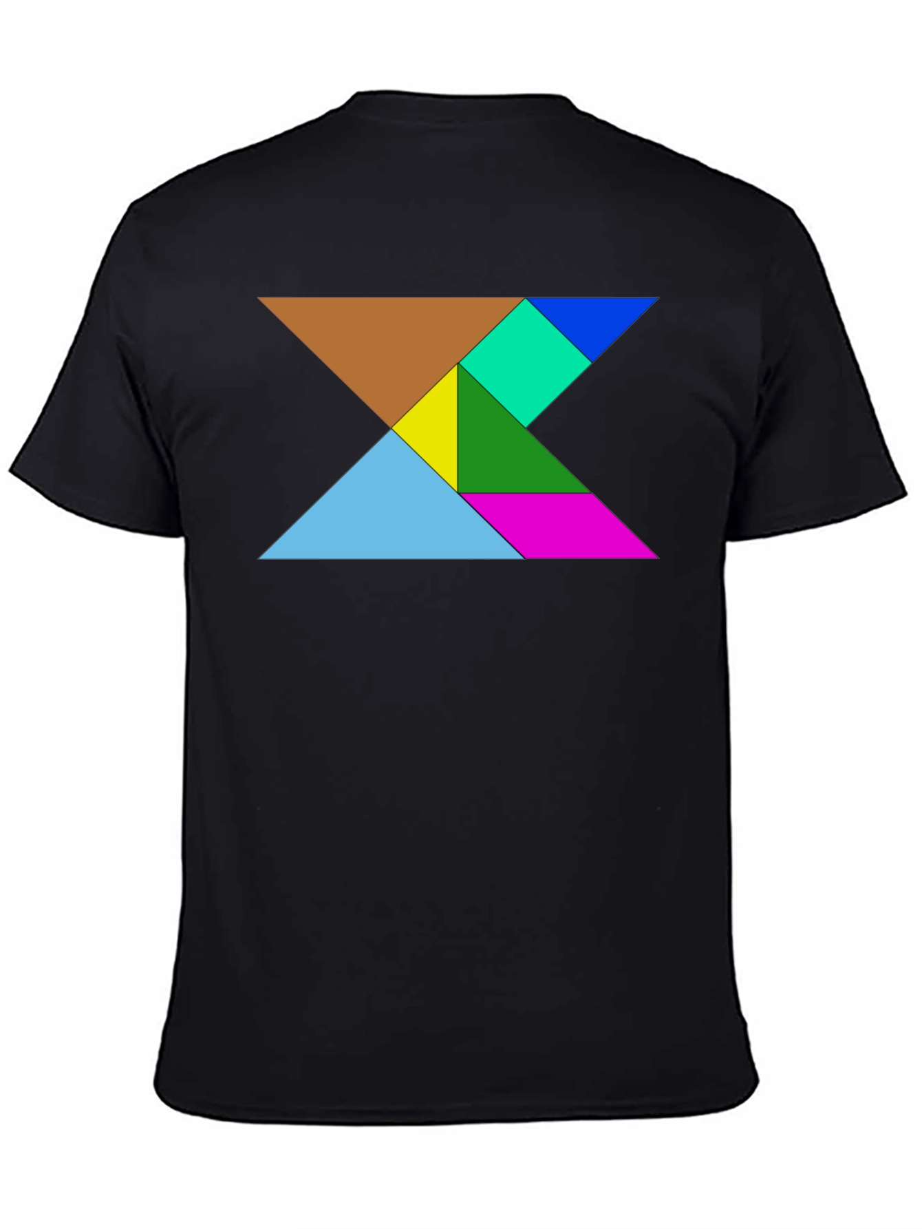 Tangram Puzzle Graphic Tee