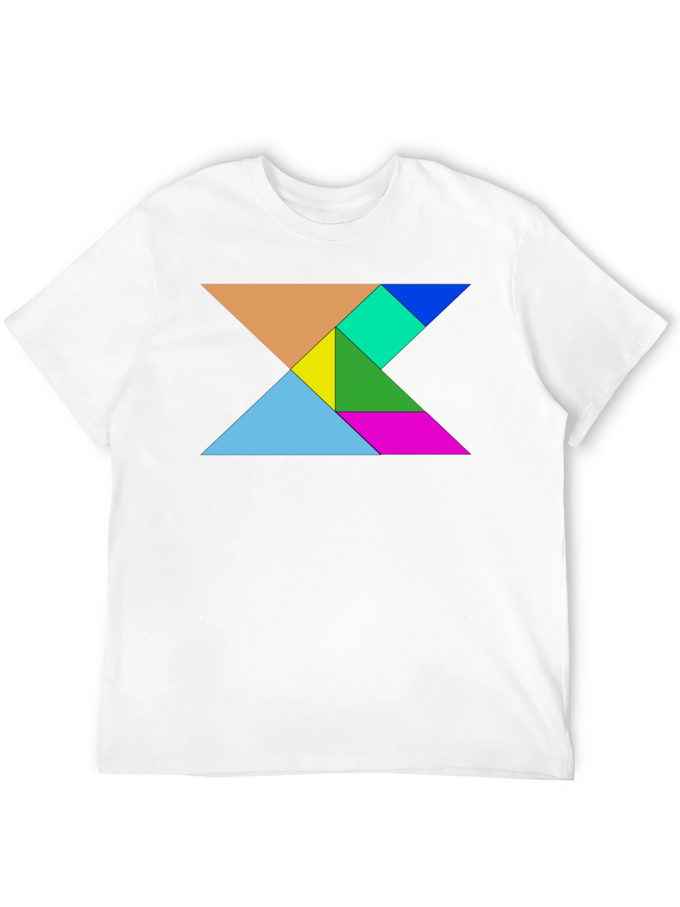 Tangram Puzzle Graphic Tee
