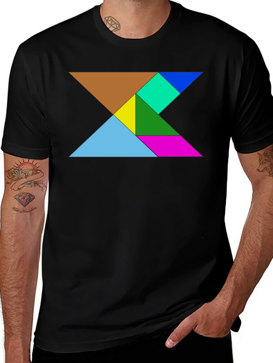 Tangram Puzzle Graphic Tee