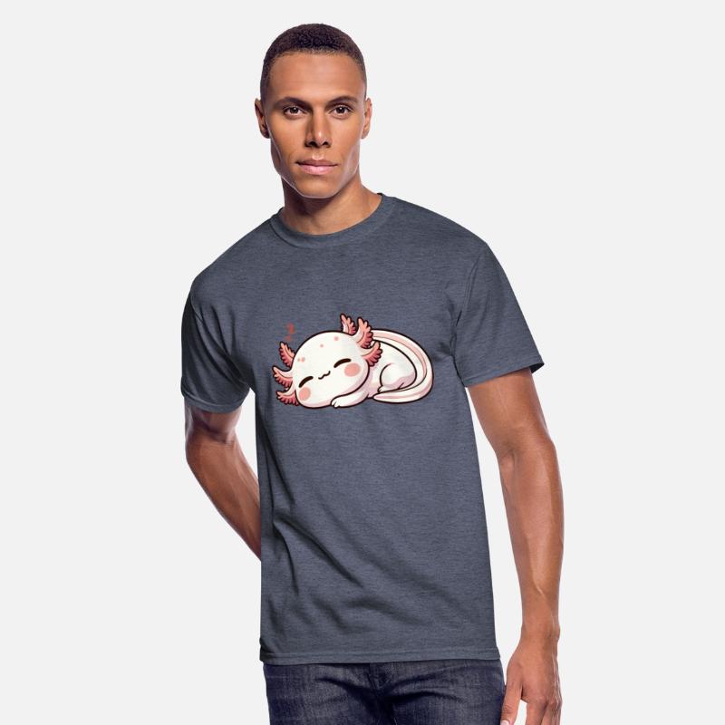 Napping Axolotl Kawaii Relaxing