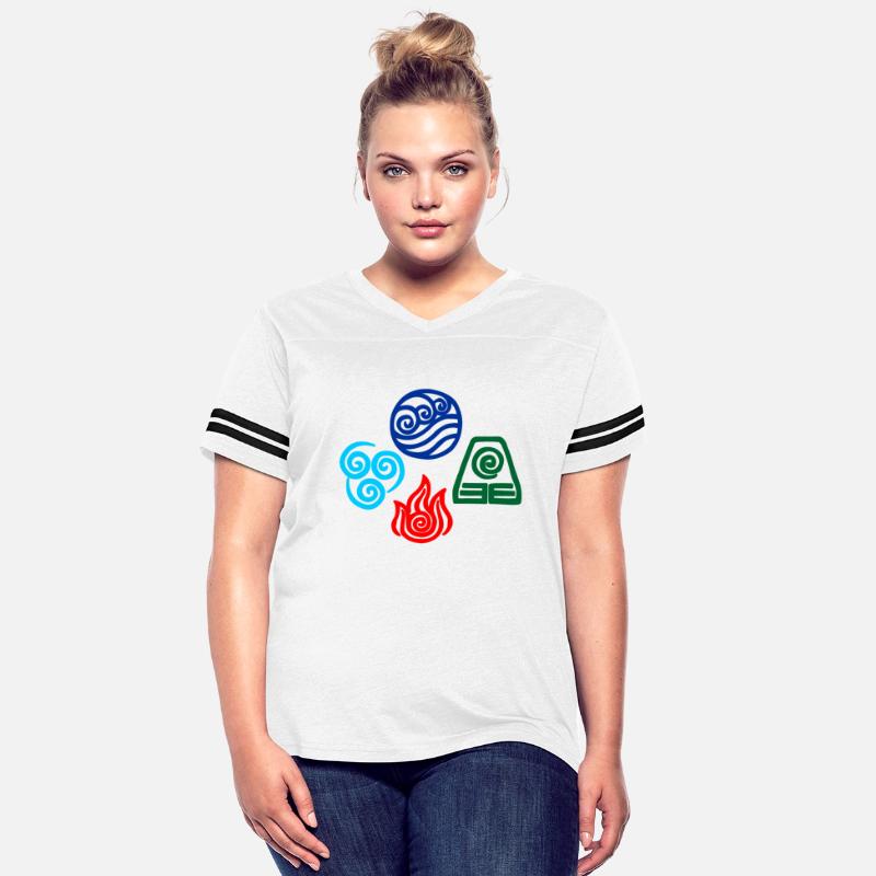 Nation symbols logo fire earth wind water