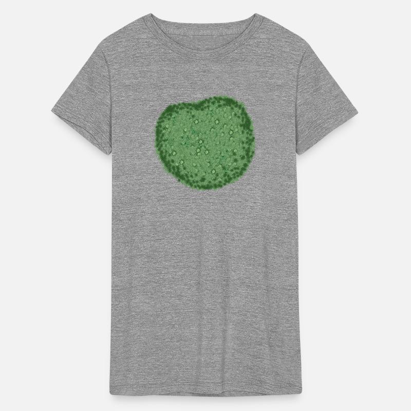 naturally fresh looking green moss cushion