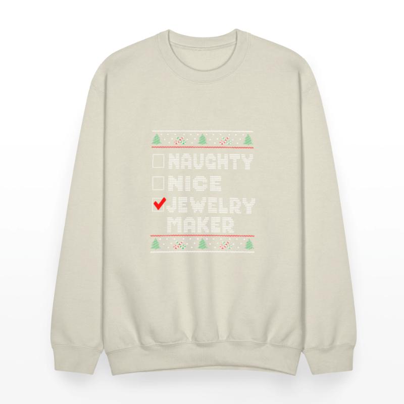 Naughty Nice Jewelry Maker, Matching Christmas
