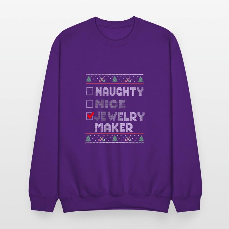 Naughty Nice Jewelry Maker, Matching Christmas