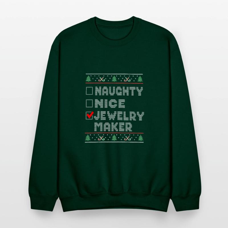 Naughty Nice Jewelry Maker, Matching Christmas
