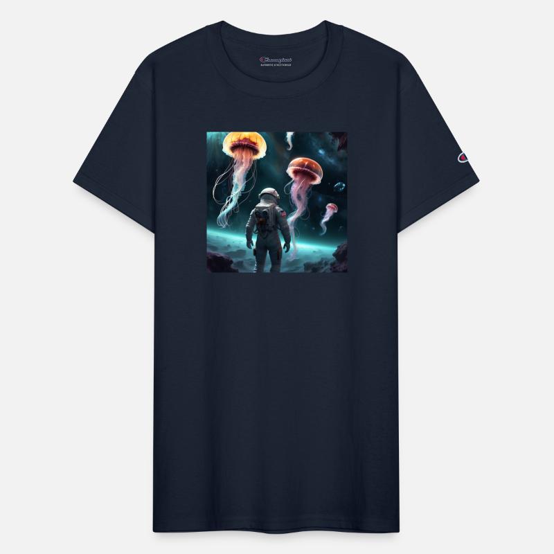 Nebula Drifter Discovering Space Jellyfish