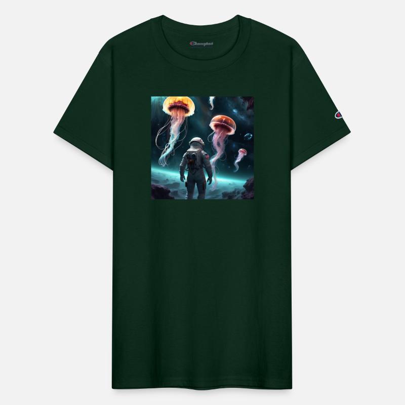 Nebula Drifter Discovering Space Jellyfish