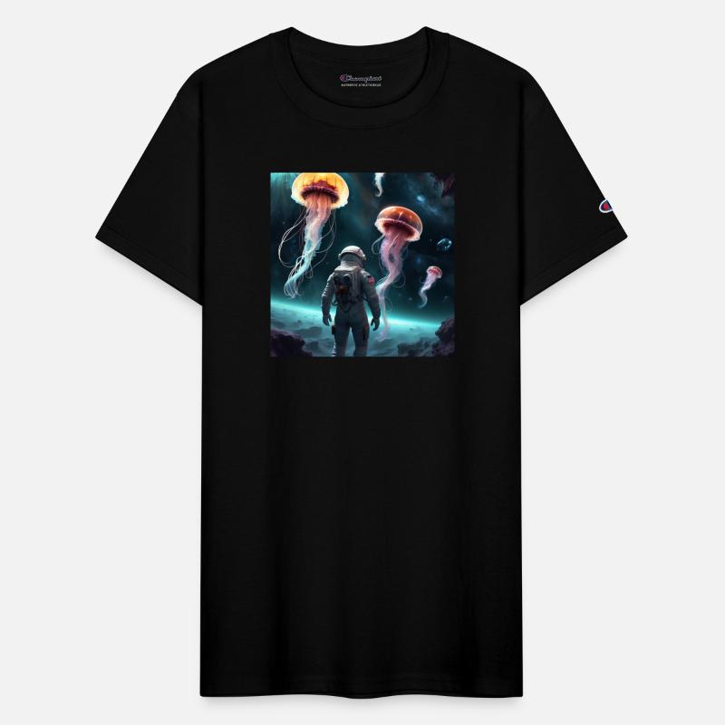 Nebula Drifter Discovering Space Jellyfish