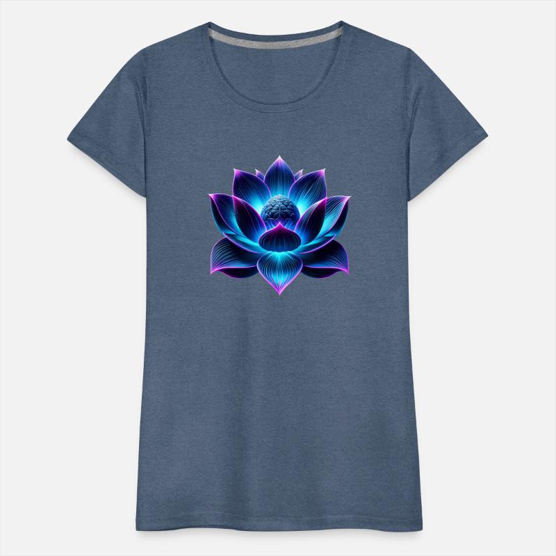 Neon Lotus Flower